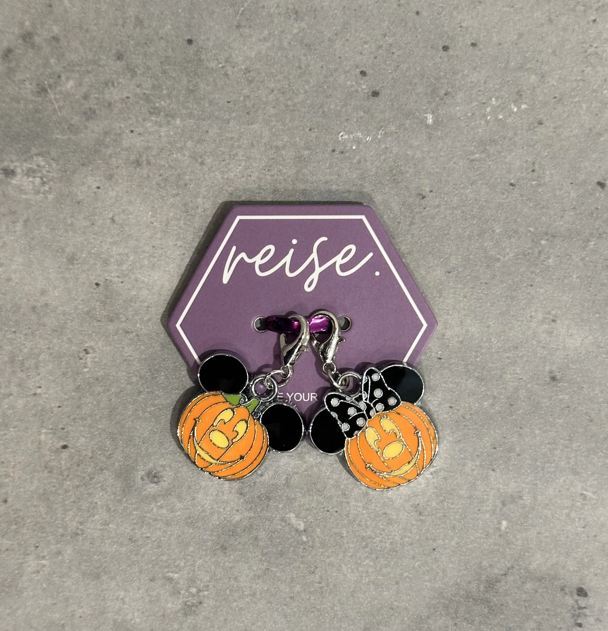 HALLOWEEN CHARM - Mickey/Minnie Set