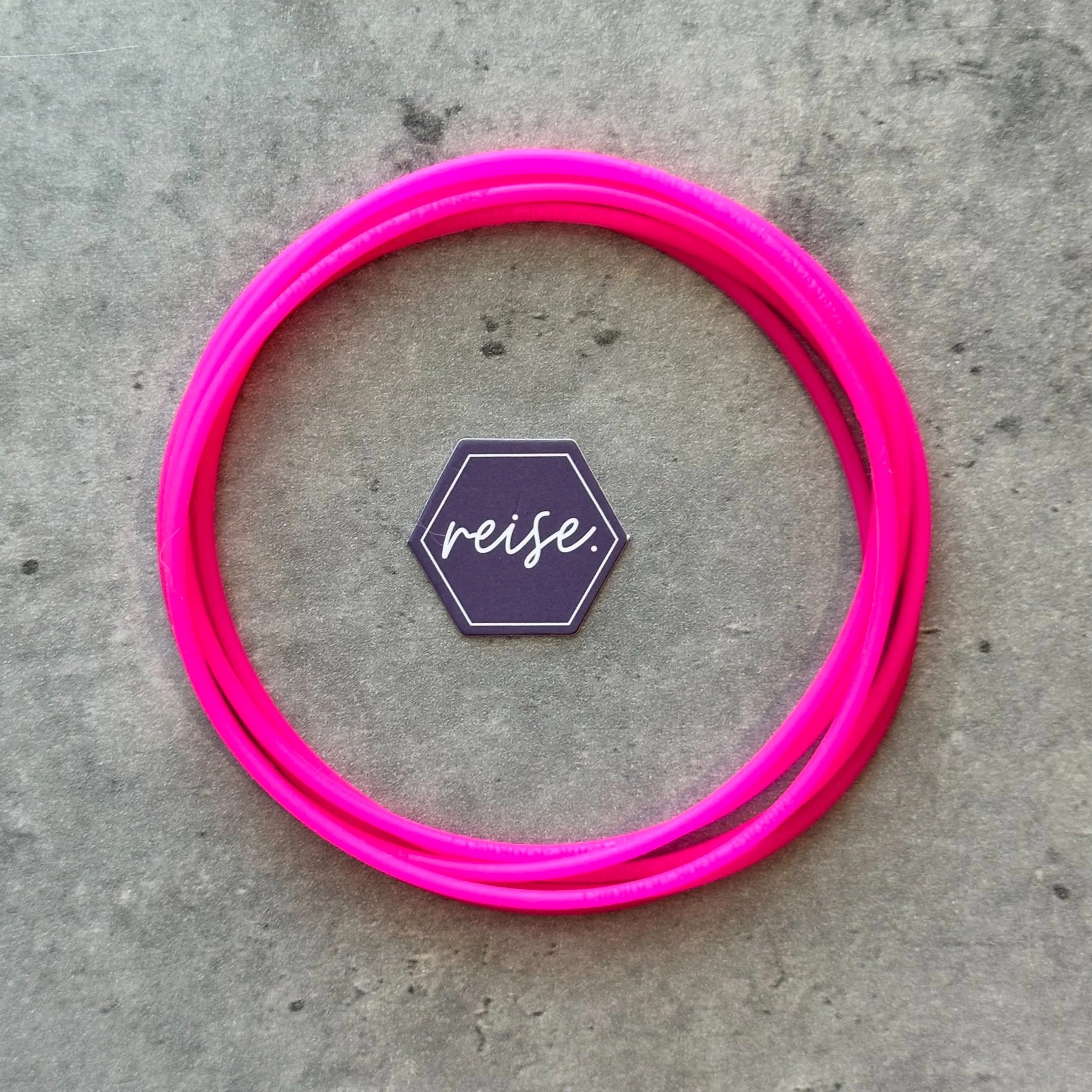 *N EW* Solid Color Bracelet Stack - Pinky Promise