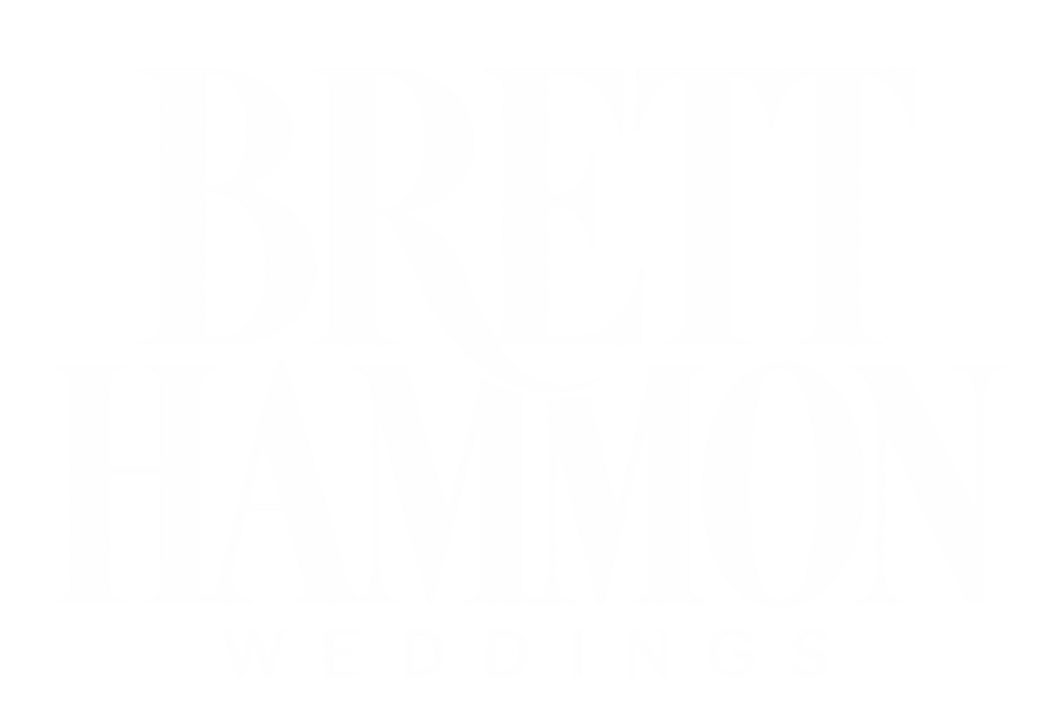 BRETT HAMMON WEDDINGS