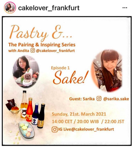 Sake X Macaron Pairing Live