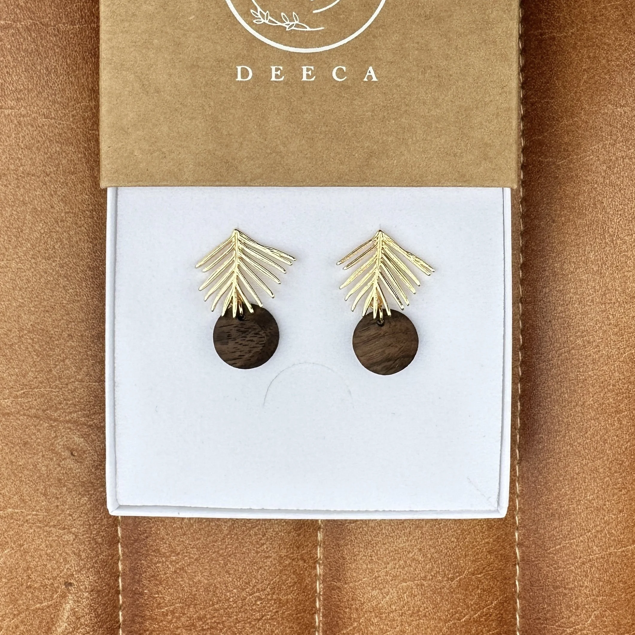 Fern Drop Studs