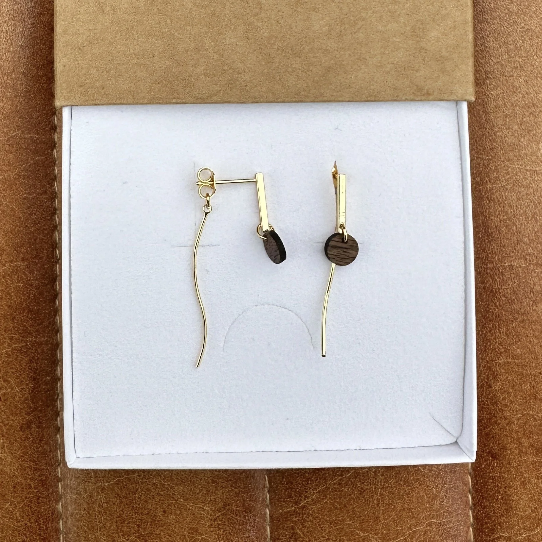 Drift Walnut Studs
