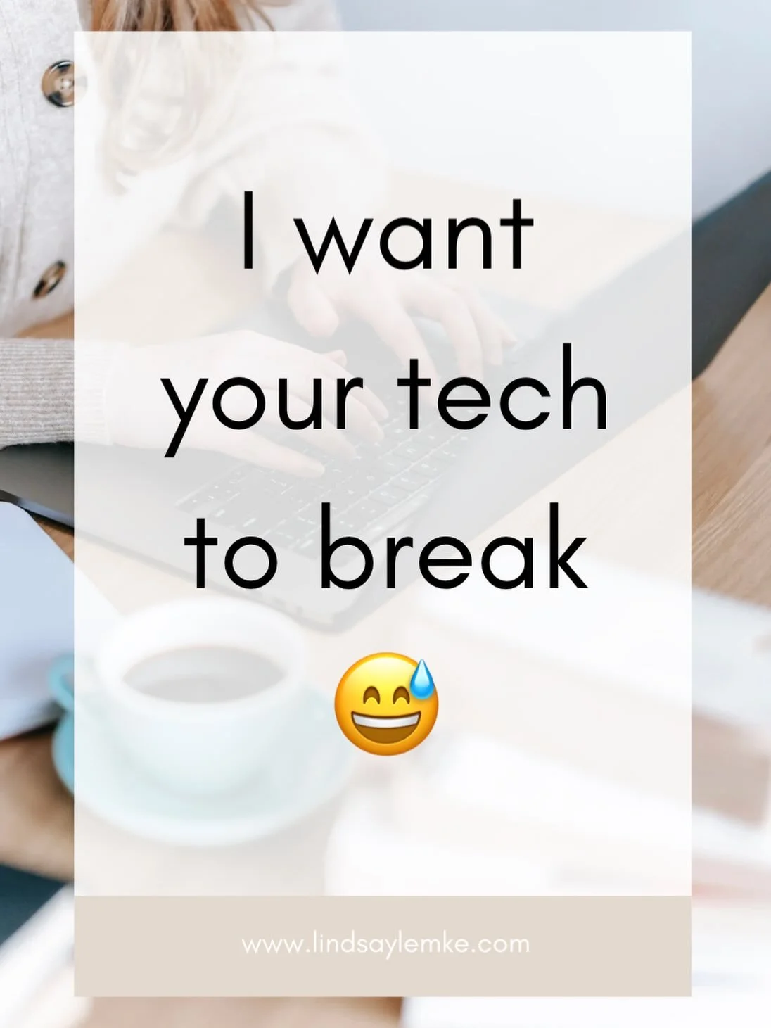 ✨Confession: I want your tech to break (just a little 😅)

Because that&rsquo;s where I come in.

The weird glitches.
The &ldquo;this makes no sense&rdquo; moments.
The things that should be working&hellip; but aren&rsquo;t.

That&rsquo;s my zone 🔧

