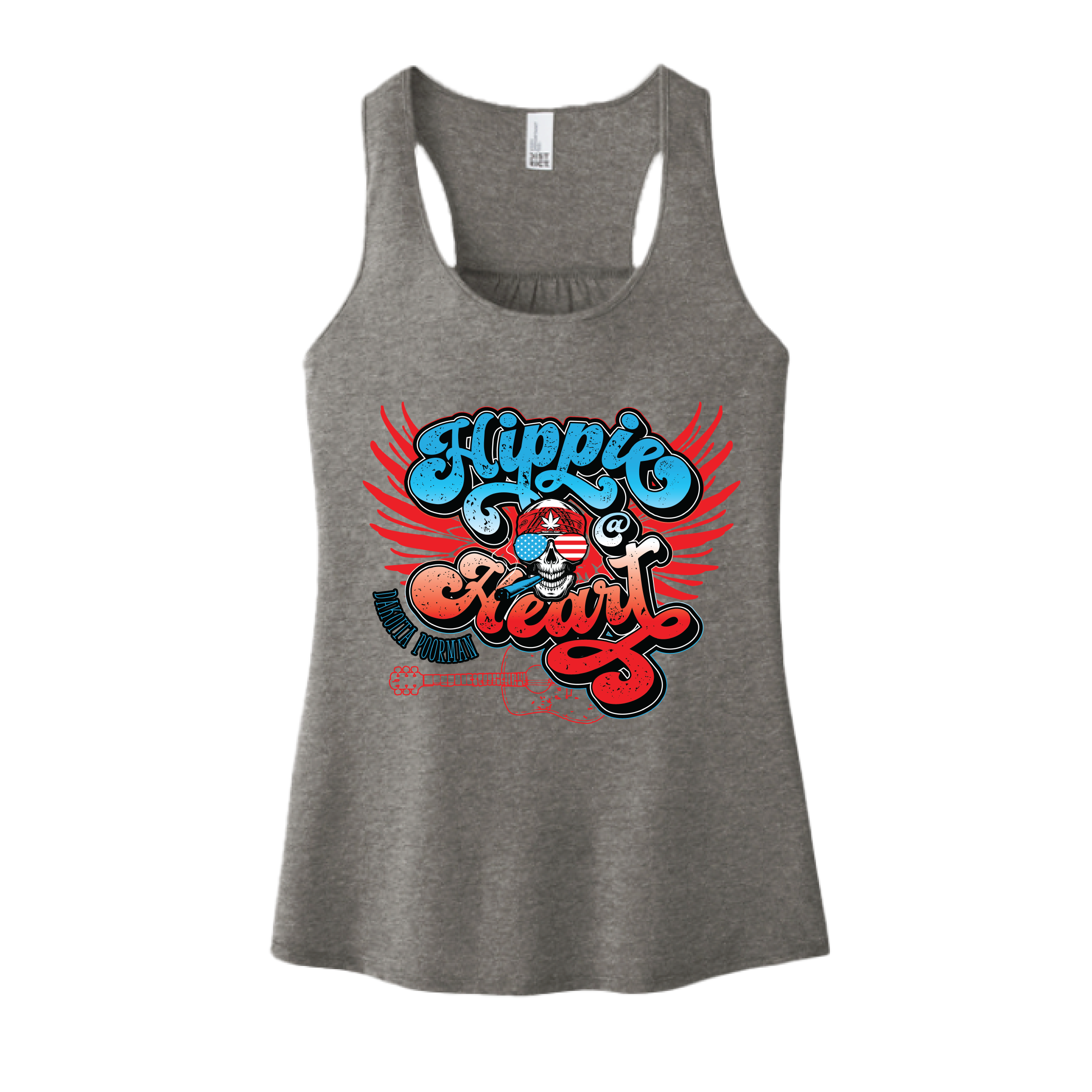 Dakota Poorman Hippie @ Heart Women's Tank