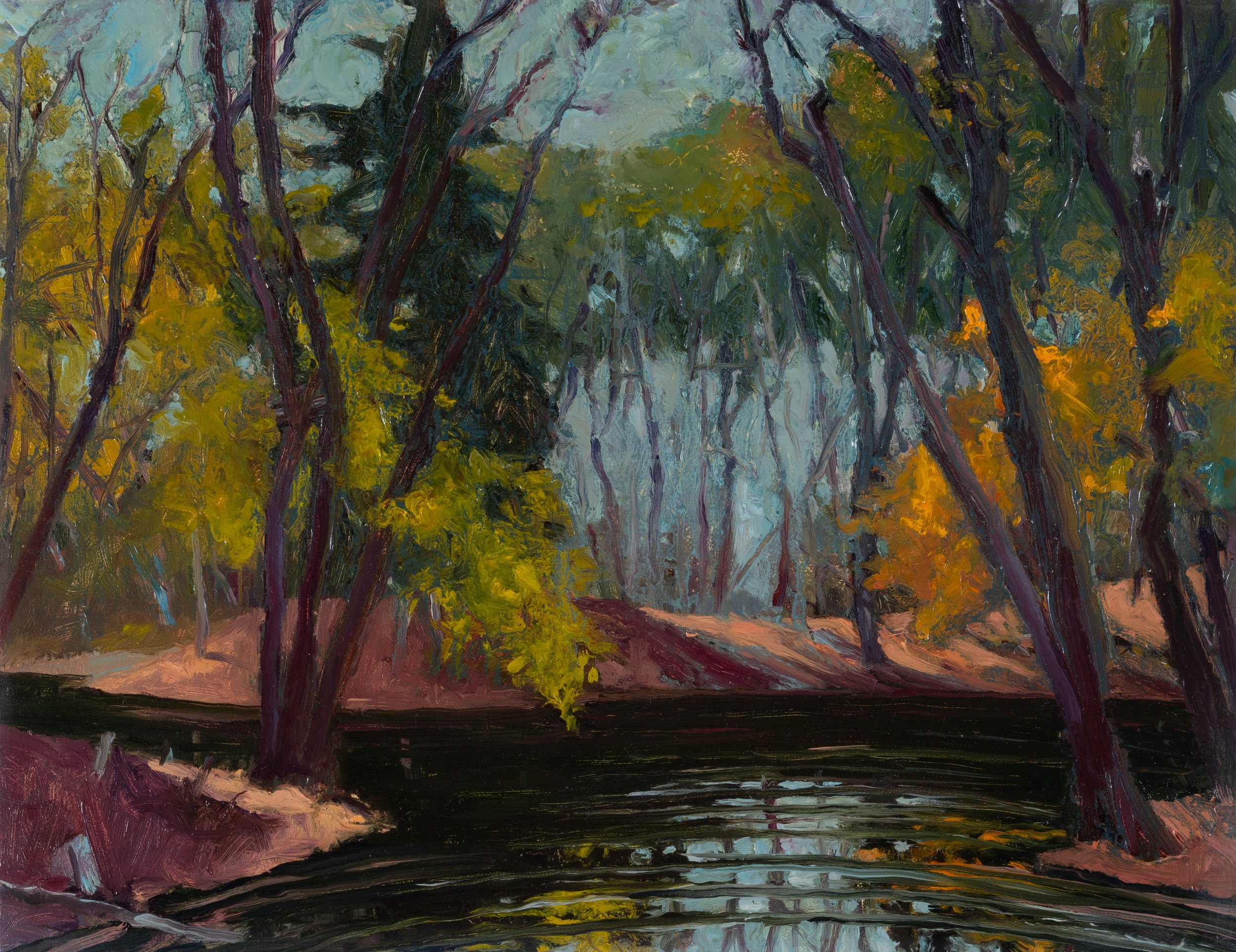 It's Not for Everyone, 2023, Oil on Panel, 14 x 18 inches 