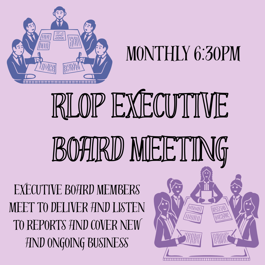 RLOP Executive Board Meeting