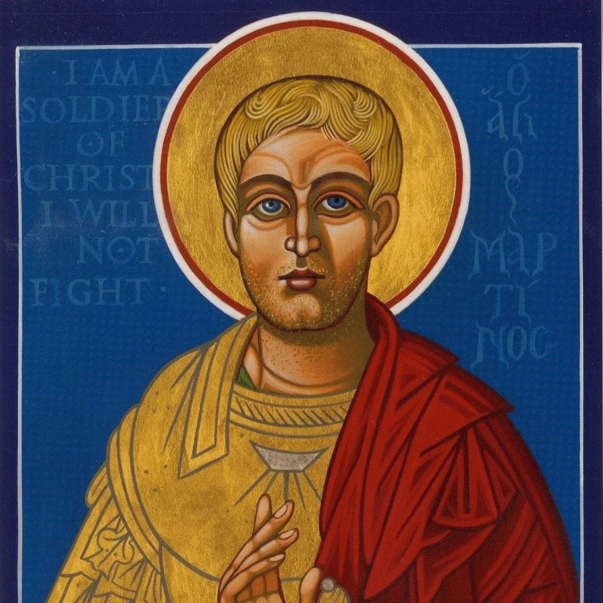Icon of Saint Martin the Soldier