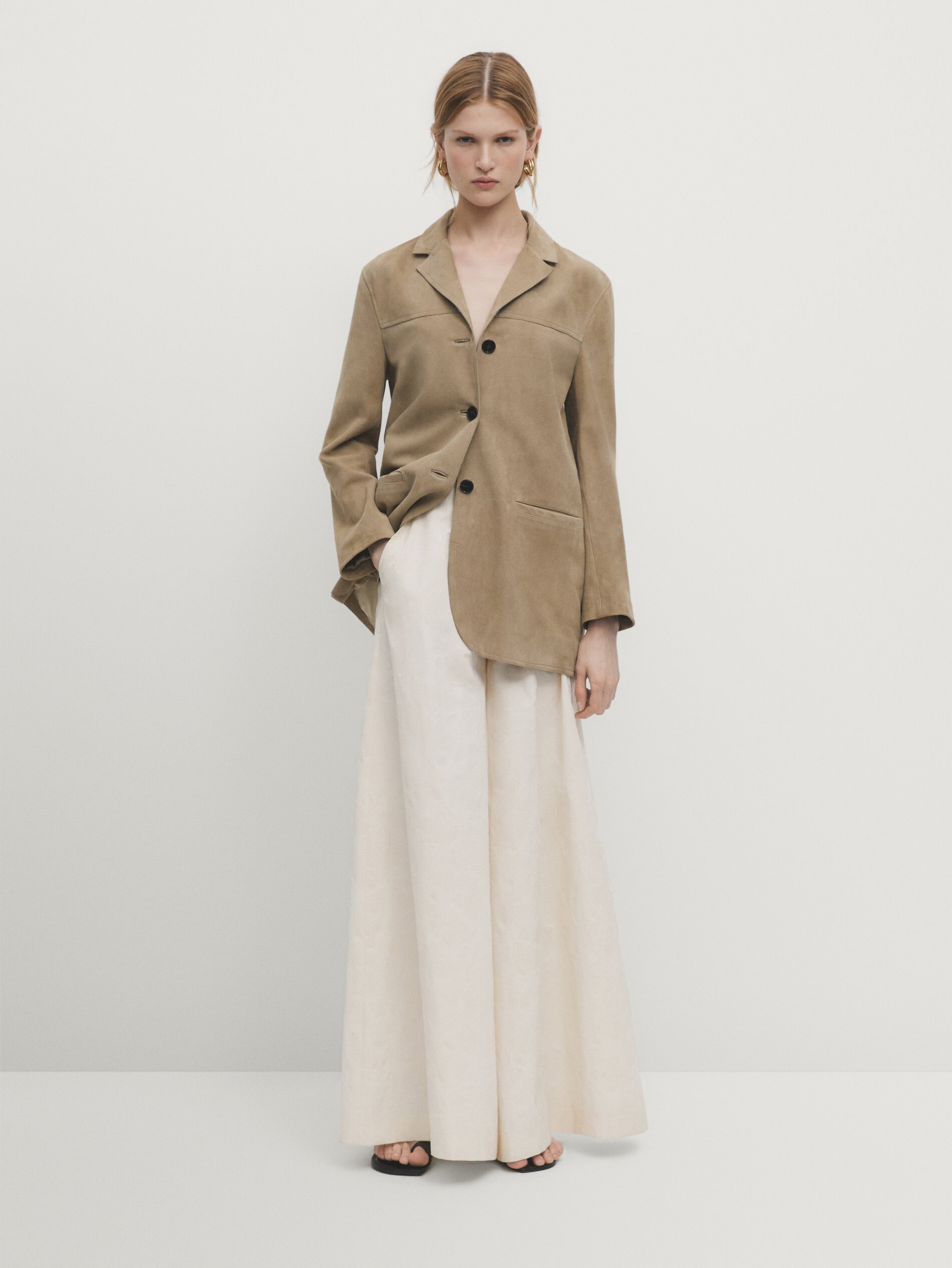 Massimo Dutti Suede Blazer £329