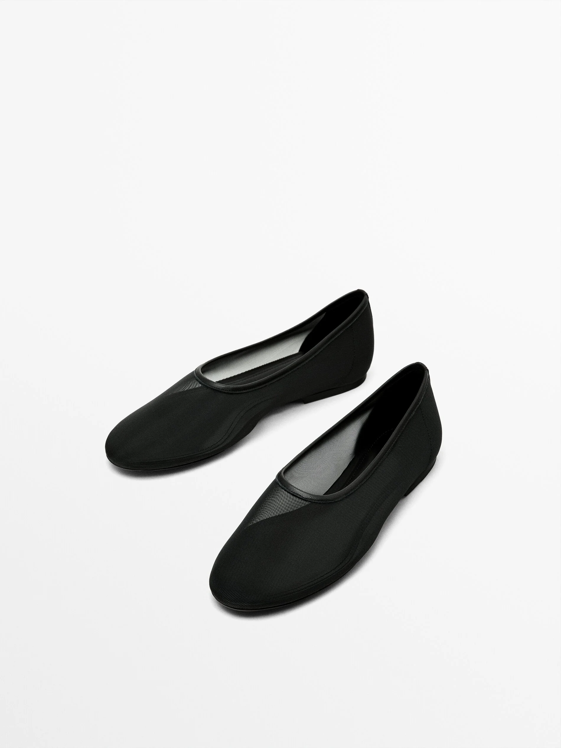 Massimo Dutti Mesh Ballet Flats £89