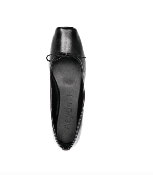 Aeyde Square Toe Ballet Pumps £365