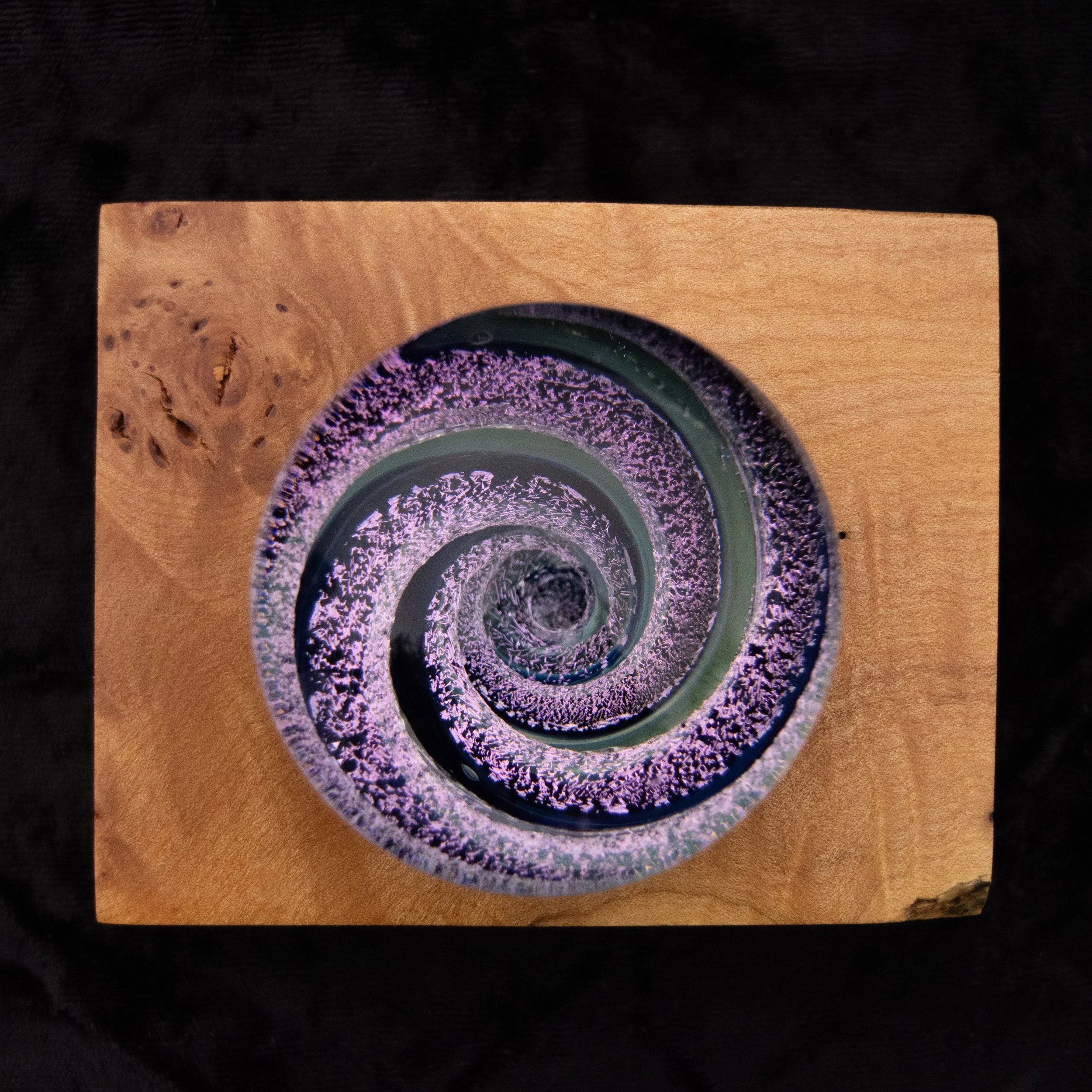 Purple Desk Vortex with Stand