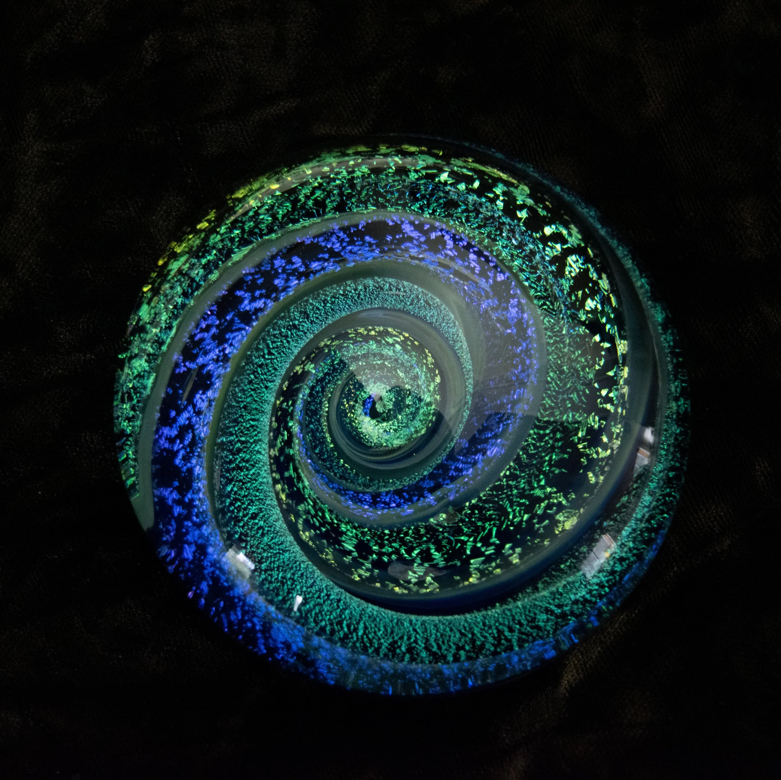 Greens Vortex Paperweight