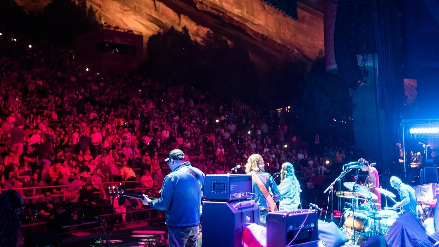 RED ROCKS 9.27.23

This has been one of the biggest joys of my life thus far. To play such a legendary place, with @kaytlinjane and friends, on a bill with some of the best musicians in the game right now. Thank you everyone for the support these las