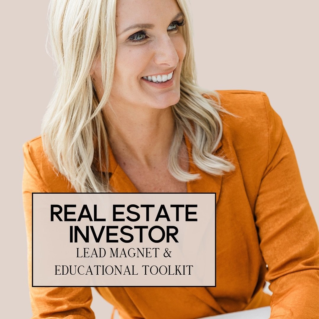 Real estate investors expect more than just a pitch. 

They want value and education. 

Our toolkit provides ready-to-go content to revamp your social media strategy and position you as an authority.

Includes:
✨ Professional Presentations
✨ New Inve