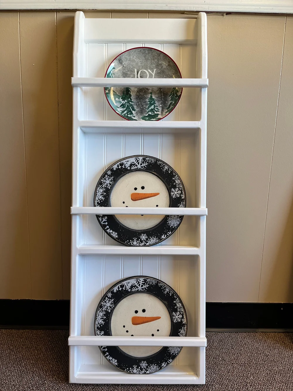 Vertical Plate Rack or Bookshelf 38