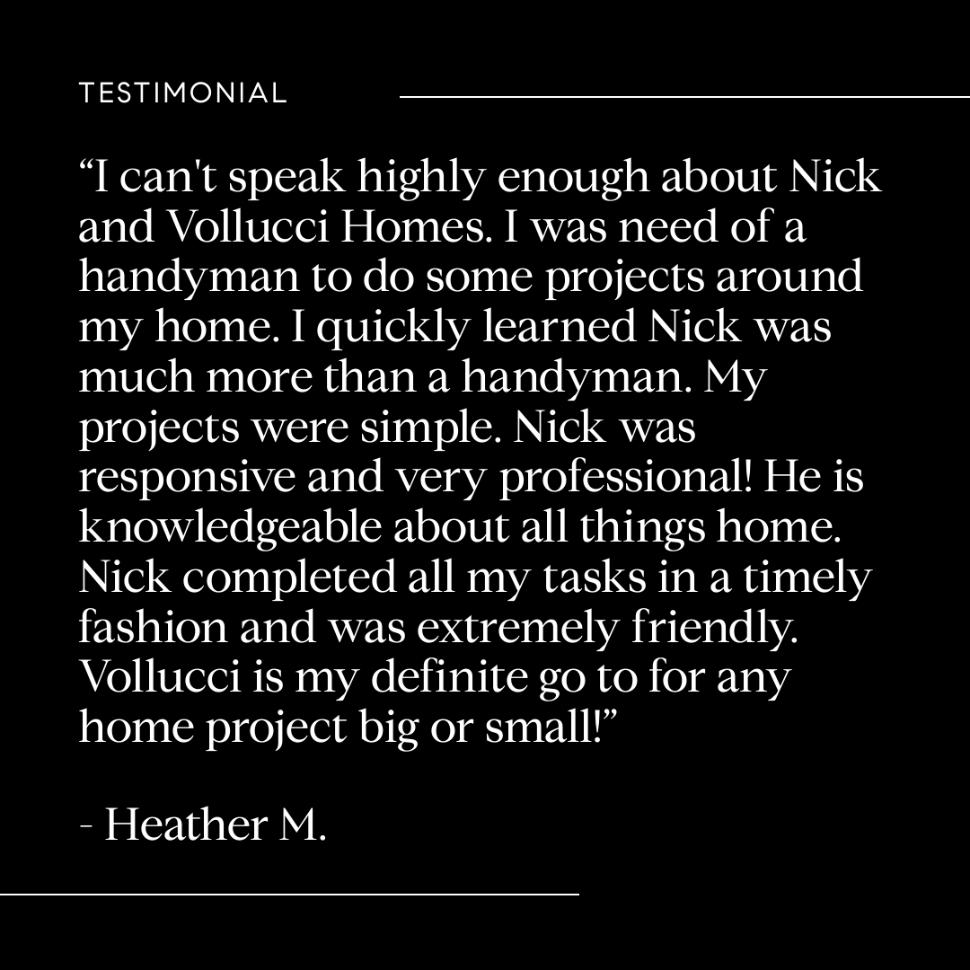 I can't speak highly enough about Nick. I was need of a handyman to do some projects. I quickly learned Nick was much more than a handyman. My projects were simple. Nick was responsive & professional! He is knowledgable about all things home.