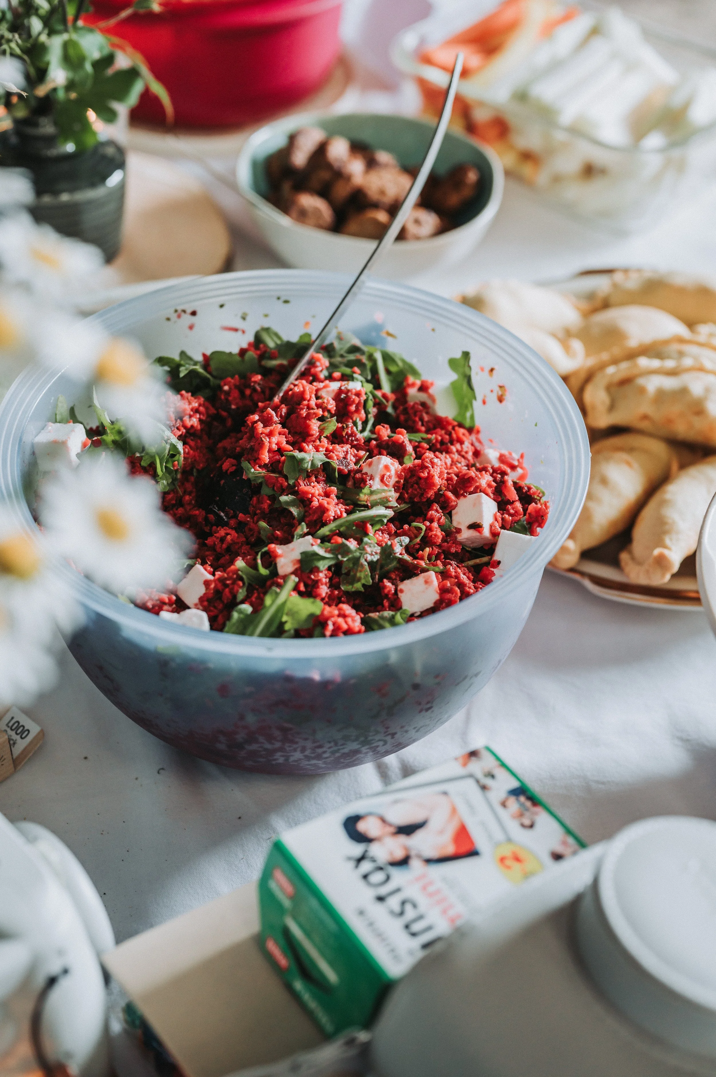 Salat, Essen