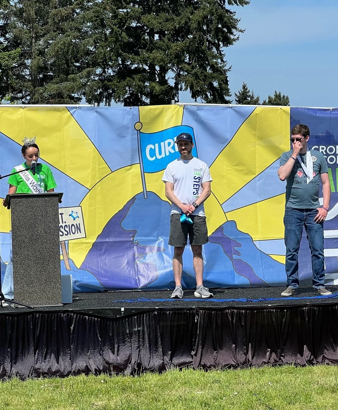 Official TakeSteps Walk Emcee - Crohn's and Colitis Foundation