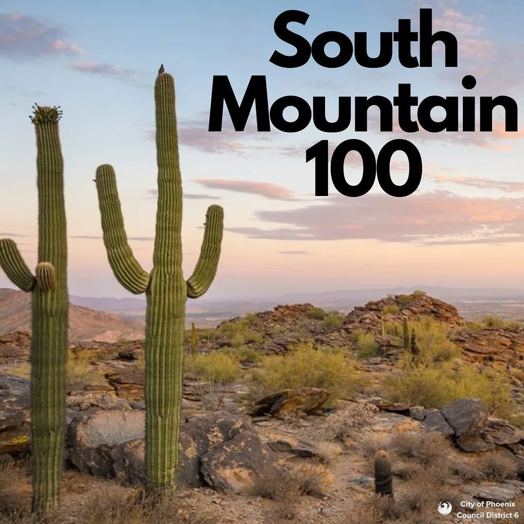 South Mountain has long been a point of pride for Phoenix, and I am so honored to have been able to celebrate the mark of 100 years of this incredible landmark!