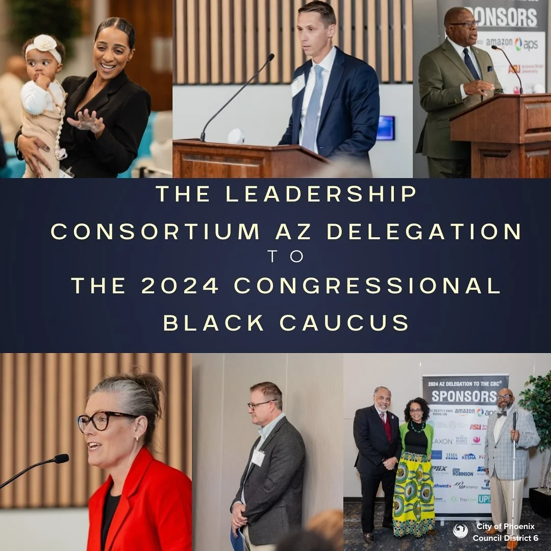I am deeply honored to reflect on the 10th Anniversary of The Leadership Consortium (TLC) Arizona Delegation to the Congressional Black Caucus (CBC) in Washington, D.C. this year.