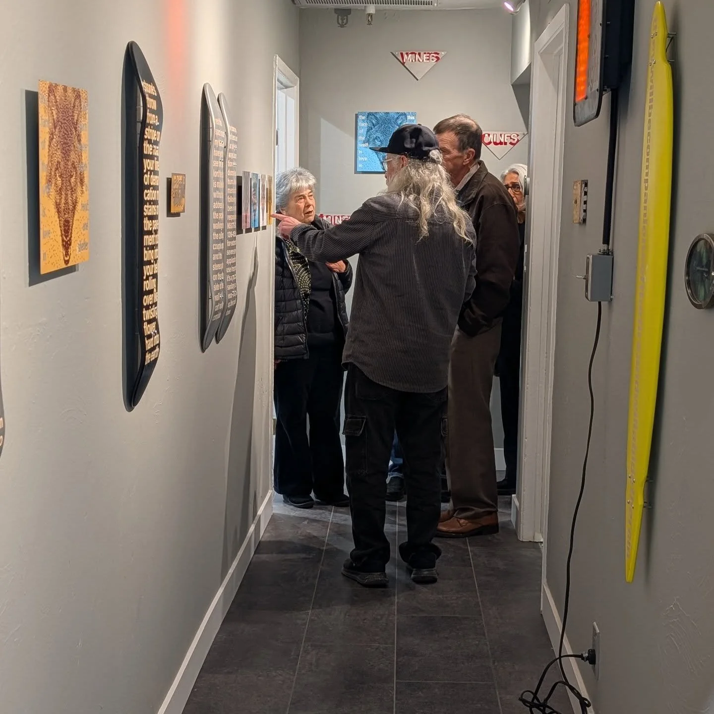 Drop by the opening event for "Food and Shelter"!