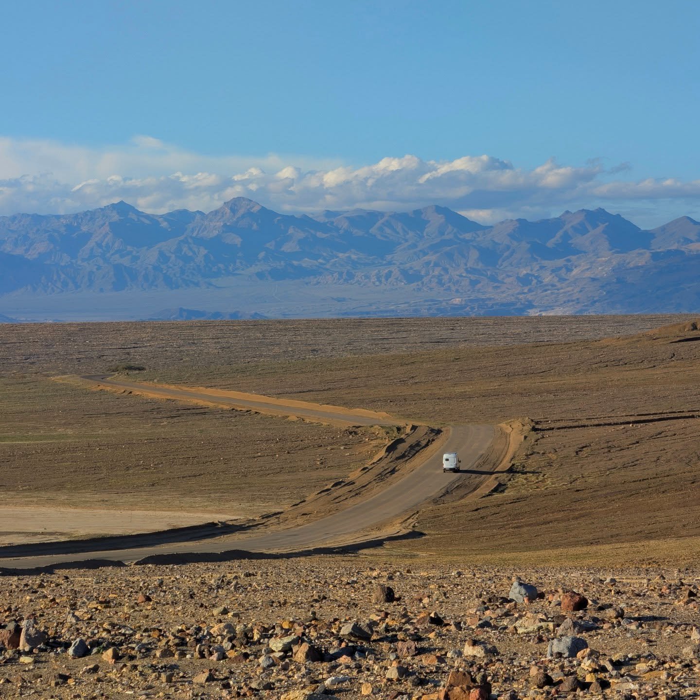 The vastness of Death Valley is incredible! It's 30 miles to anywhere from down here.
