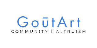 GoûtArt logo with the words 'Community | Altruism' below