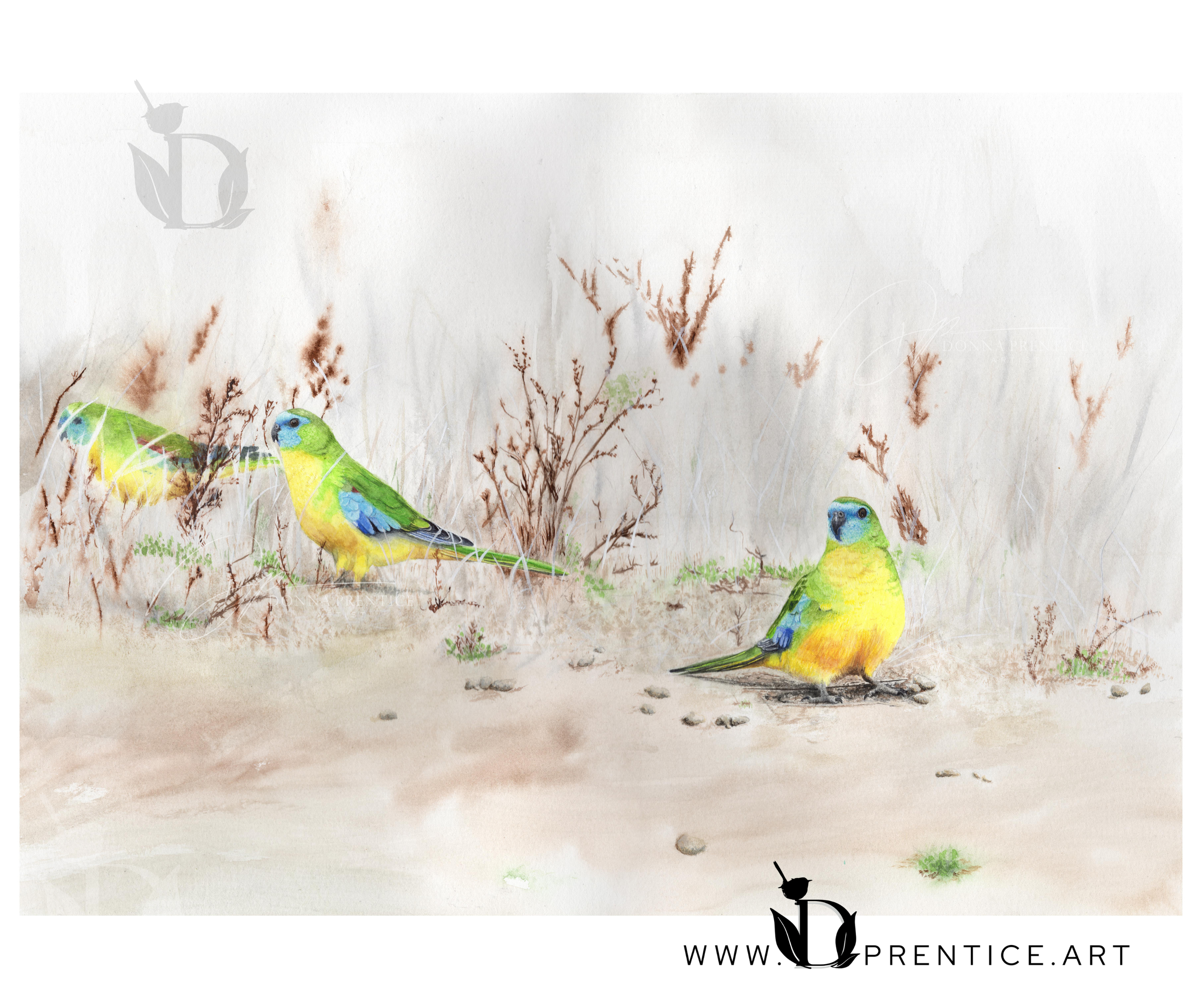 Vanishing Point (Original Watercolor Painting 2025)
Available Framed