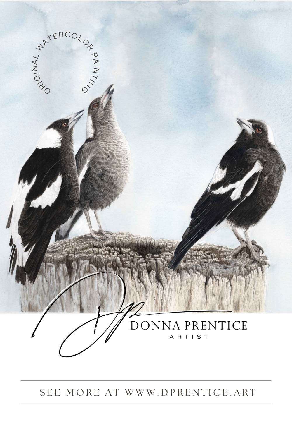 'The Family Choir' (Original Watercolor Painting 2024)
SOLD