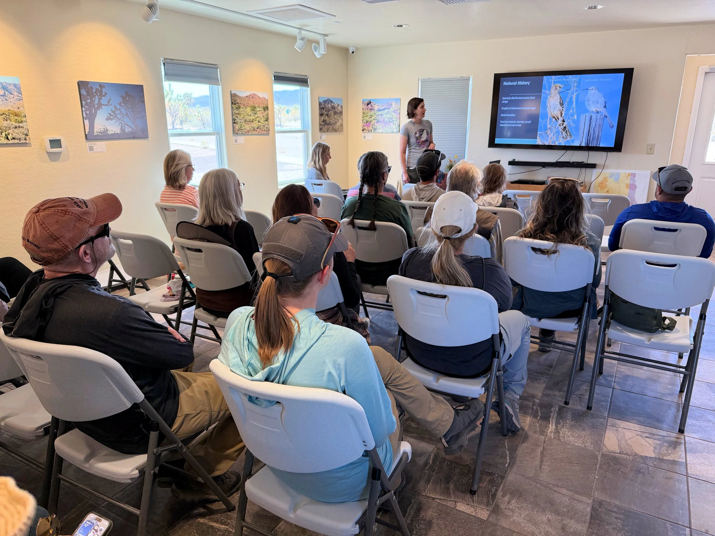 Presentation on Desert Thrashers.JPG