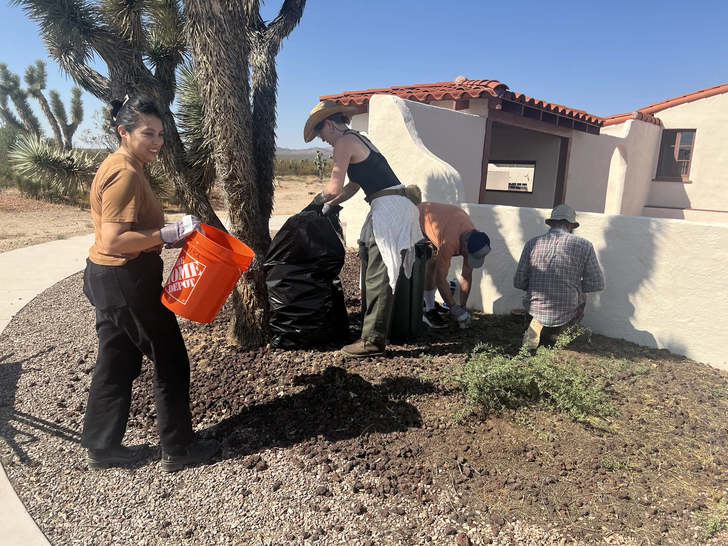 Volunteers performing  grounds maintenance - 9-7-24 (5).JPG
