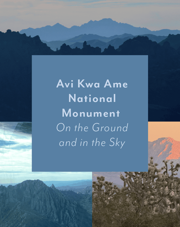 Avi Kwa Ame National Monument ~ On the Ground and in the Sky