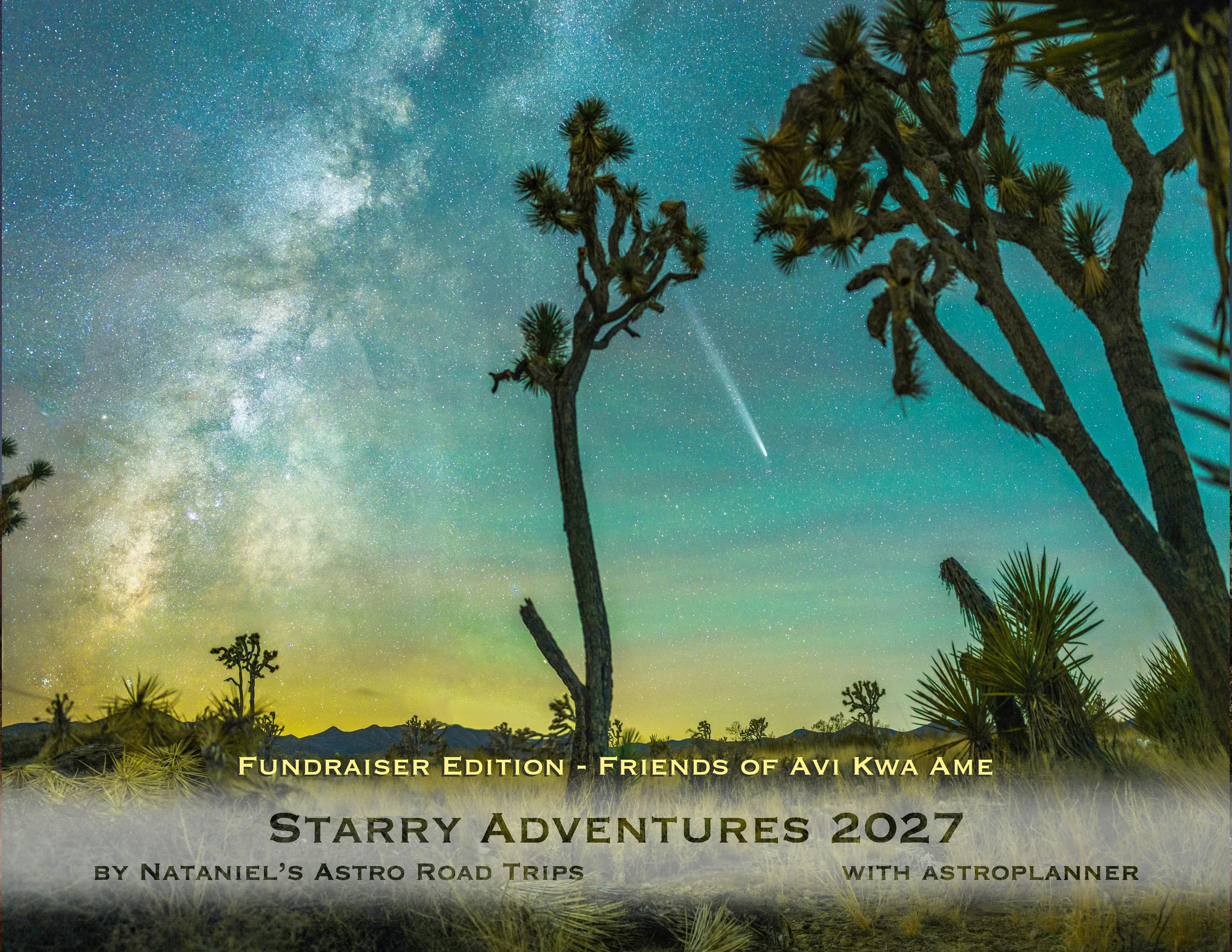 Avi Kwa Ame 2027 CALENDAR & ASTRO PLANNER ***Preorder***