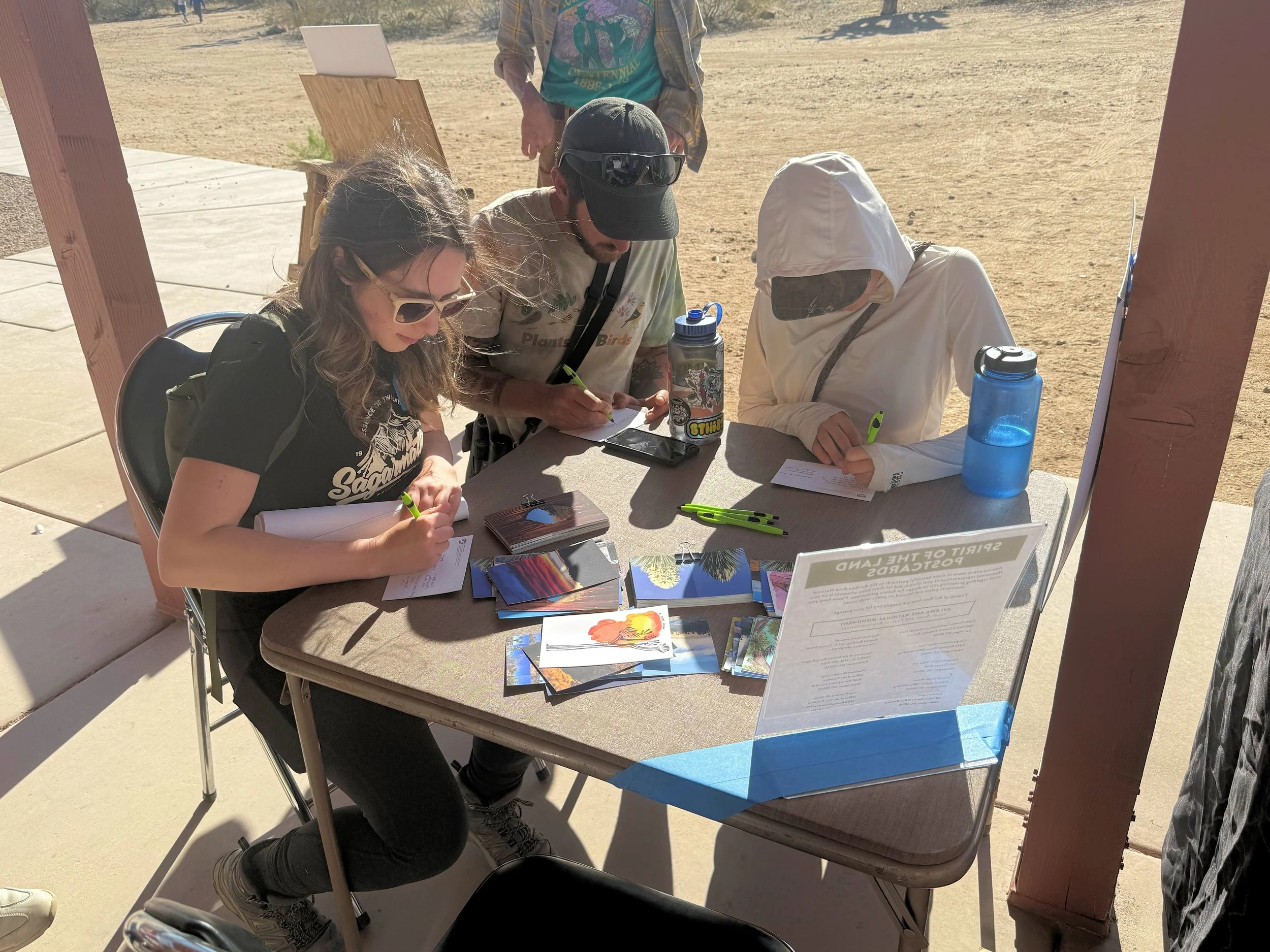 Participants writing postcards to elected officials  (3).JPG
