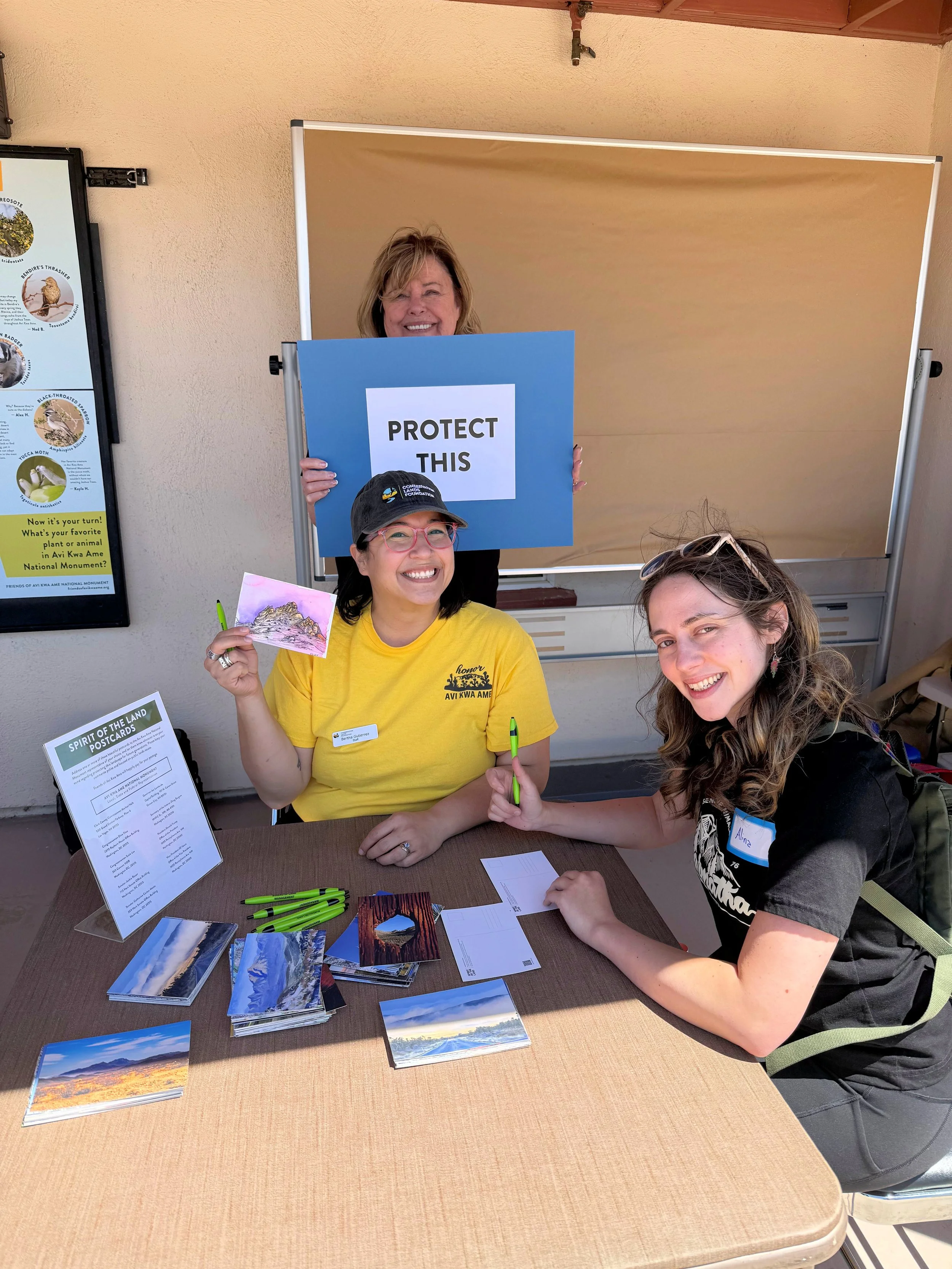 Writing advocacy postcards to key public officials .JPG