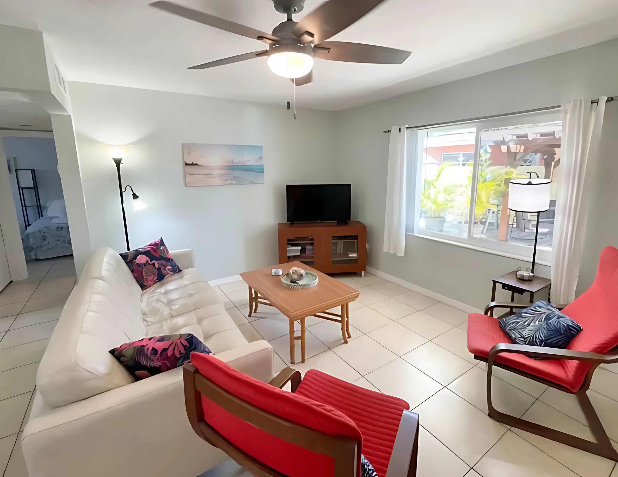 Fiesta Flamingo, Cocoa Beach, FL - Entire Cottage | Sleeps 5 | 2 BR | 1 Bath
