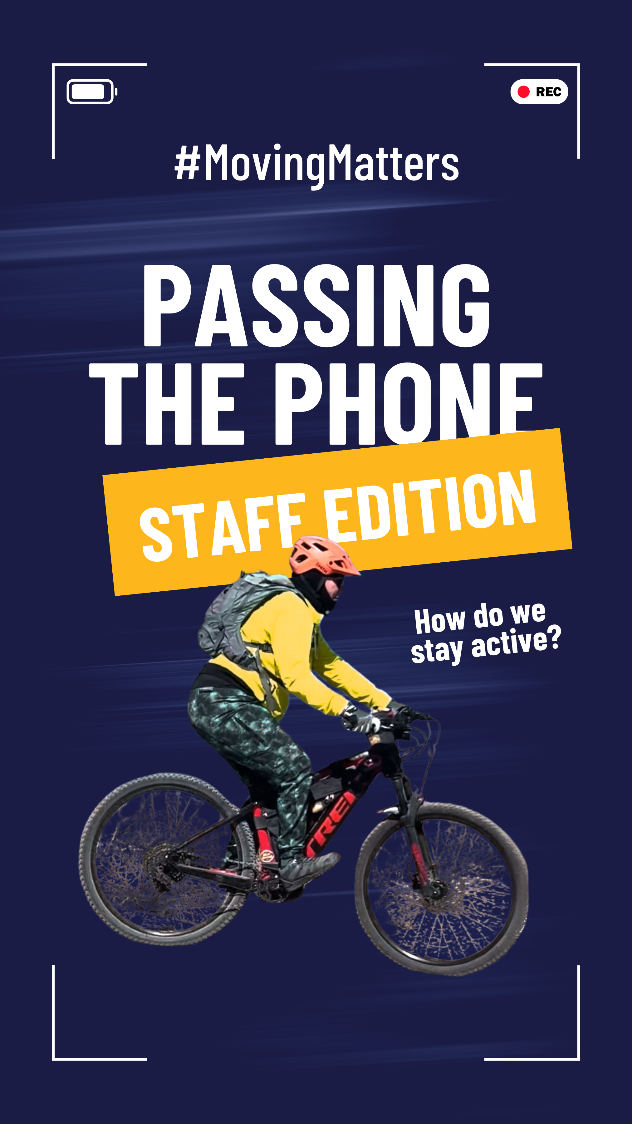 This reel was created for Human Performance Resources by CHAMP (HPRC) in partnership with the Centers for Disease Control and Prevention (CDC) for their “Moving Matters” physical activity campaign.
