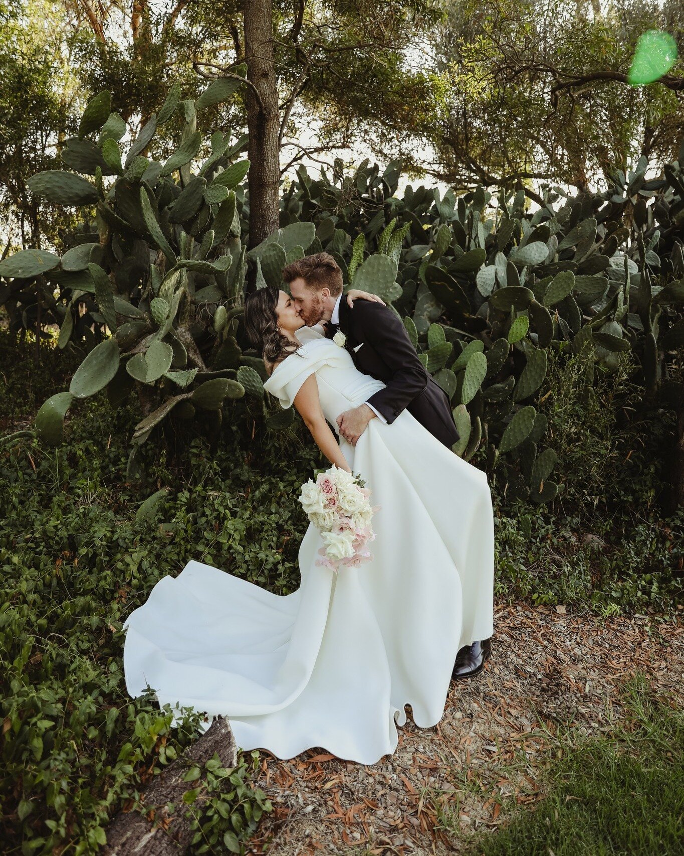 Shelby &amp; Will and the prickly pear 😍🌵 

Lovers: @mcshelby
Photographer: @daniellesargent_photography
Flowers &amp; Styling: @victoria.hall.co
Dress:  @georgiayoungcouture
Suit: @institchu
Hair: @makeupbysophieknox
Make up: @theheadboutique

#me