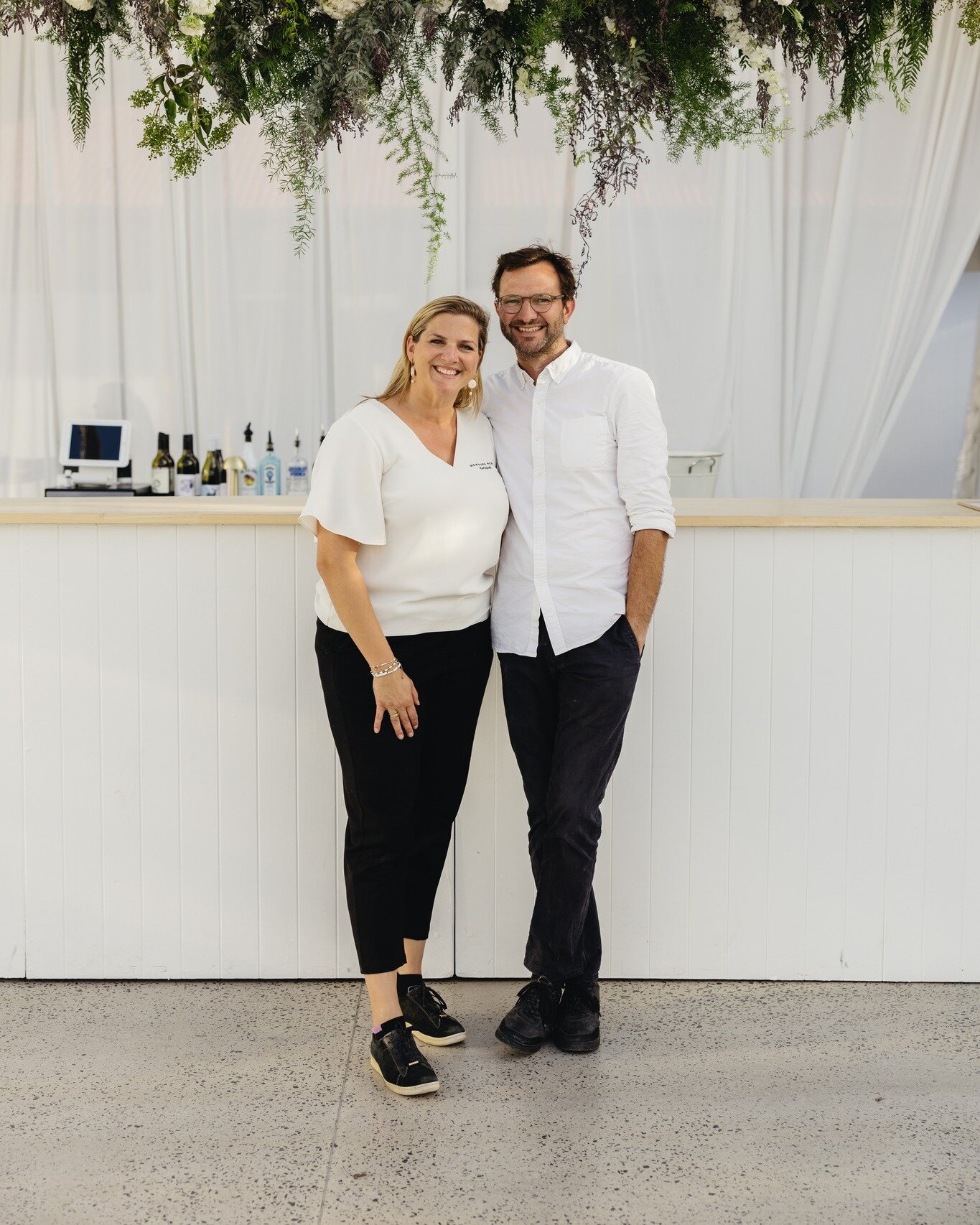This is us (for all the new followers) -  we are Adam &amp; Julia, owners and operators of Mewburn Park wedding &amp; events. 

Fun fact, we actually fell in love dreaming about what we can do with this property. 💗 That was 15 years ago. A detour vi