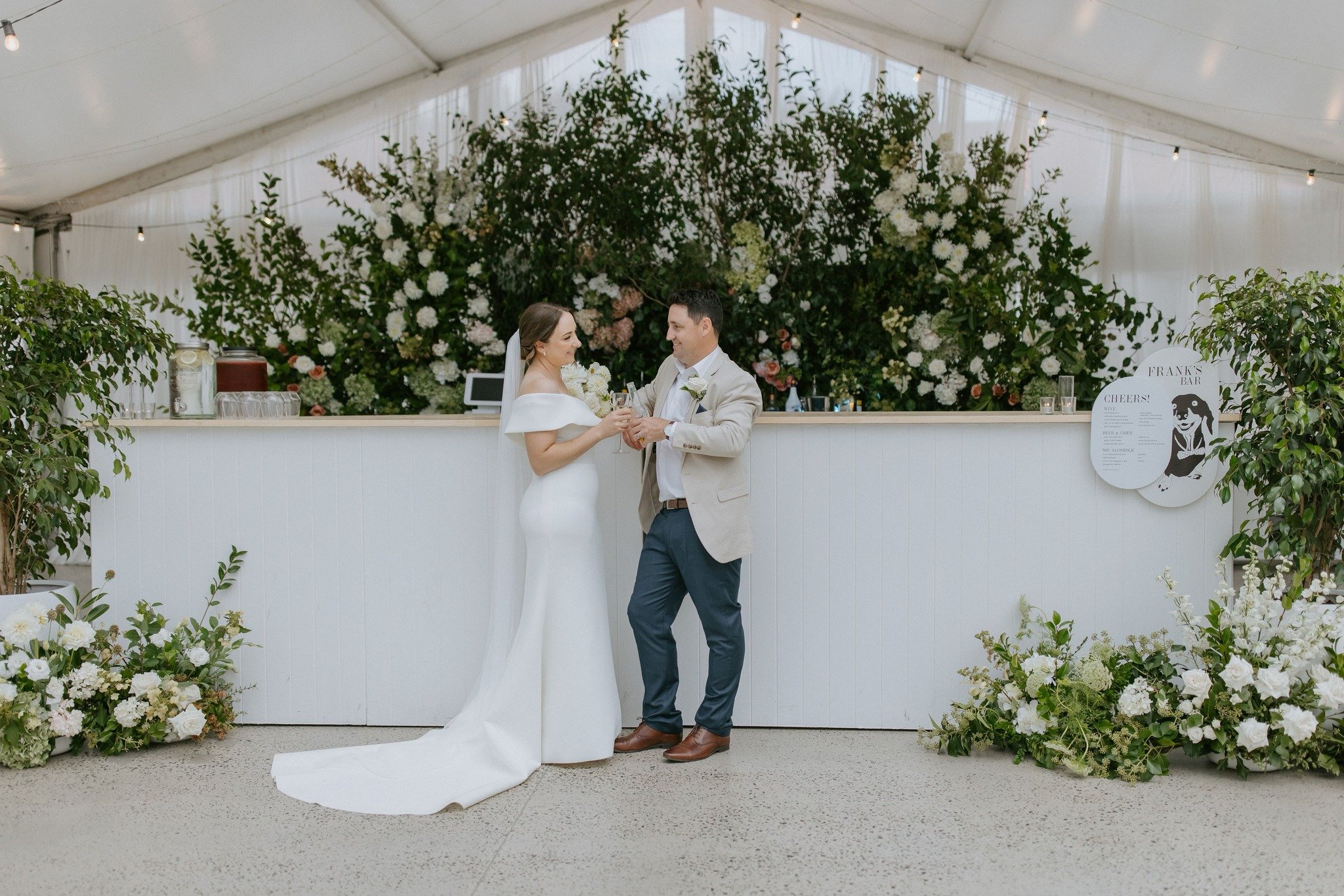 . LAUREN &amp; MATT .

This wedding was so very special to us (sorry, but not sorry - long post). 

We have styled and organised so many weddings here with Lauren from @etc. Styling over the last 7 years. So when Lauren got engaged to Matt, we were o