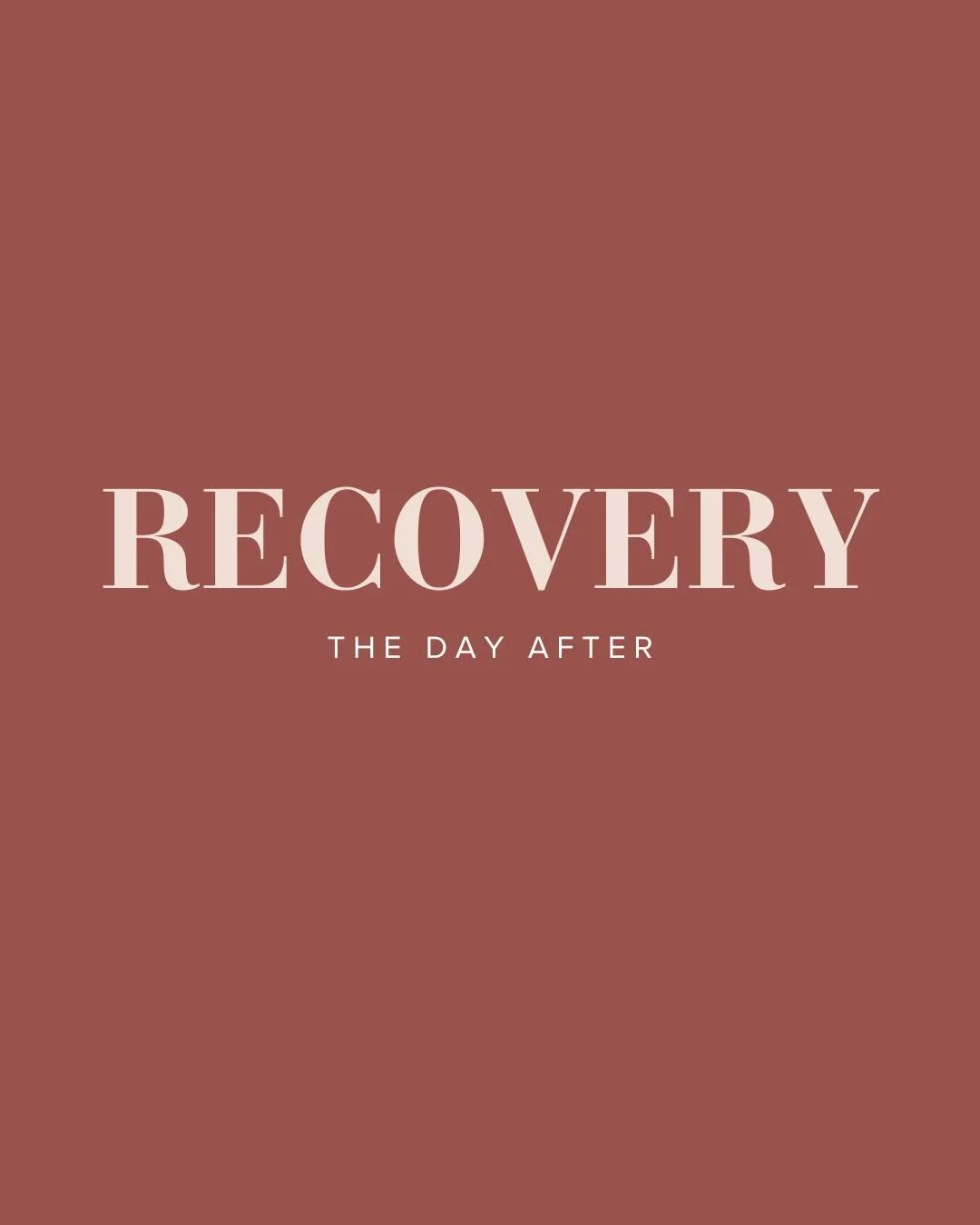 ✨ The day after&hellip; the best kind of recovery. ✨

Sore heads &amp; feet, a few morning laughs, sharing stories from the night before, and soaking in every moment with your favourite people - it&rsquo;s all about relaxing, eating, laughing and rel