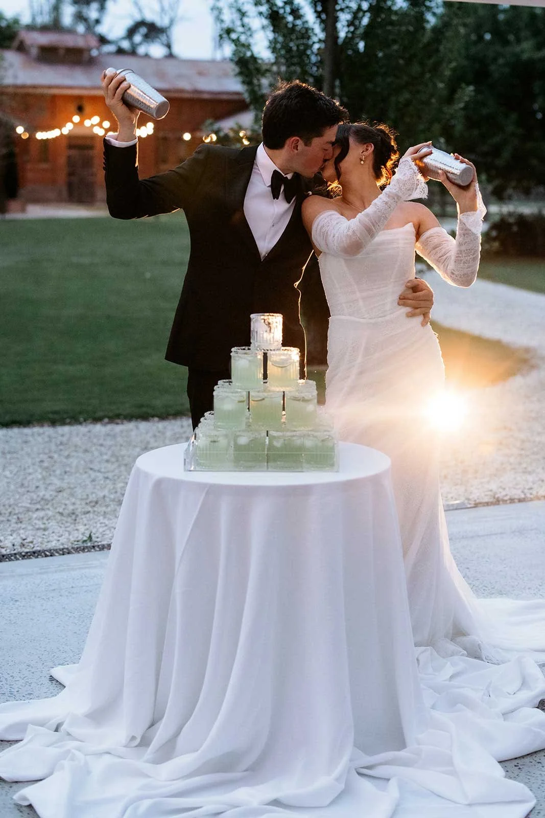 Margarita tower? Yes please 🍸

You can now add a  Margarita Tower (or any cocktail you love) to your wedding lineup! 

It looks incredible, tastes even better, and is guaranteed to be a crowd favourite,  just like Zahryn &amp; Jackson&rsquo;s stunni