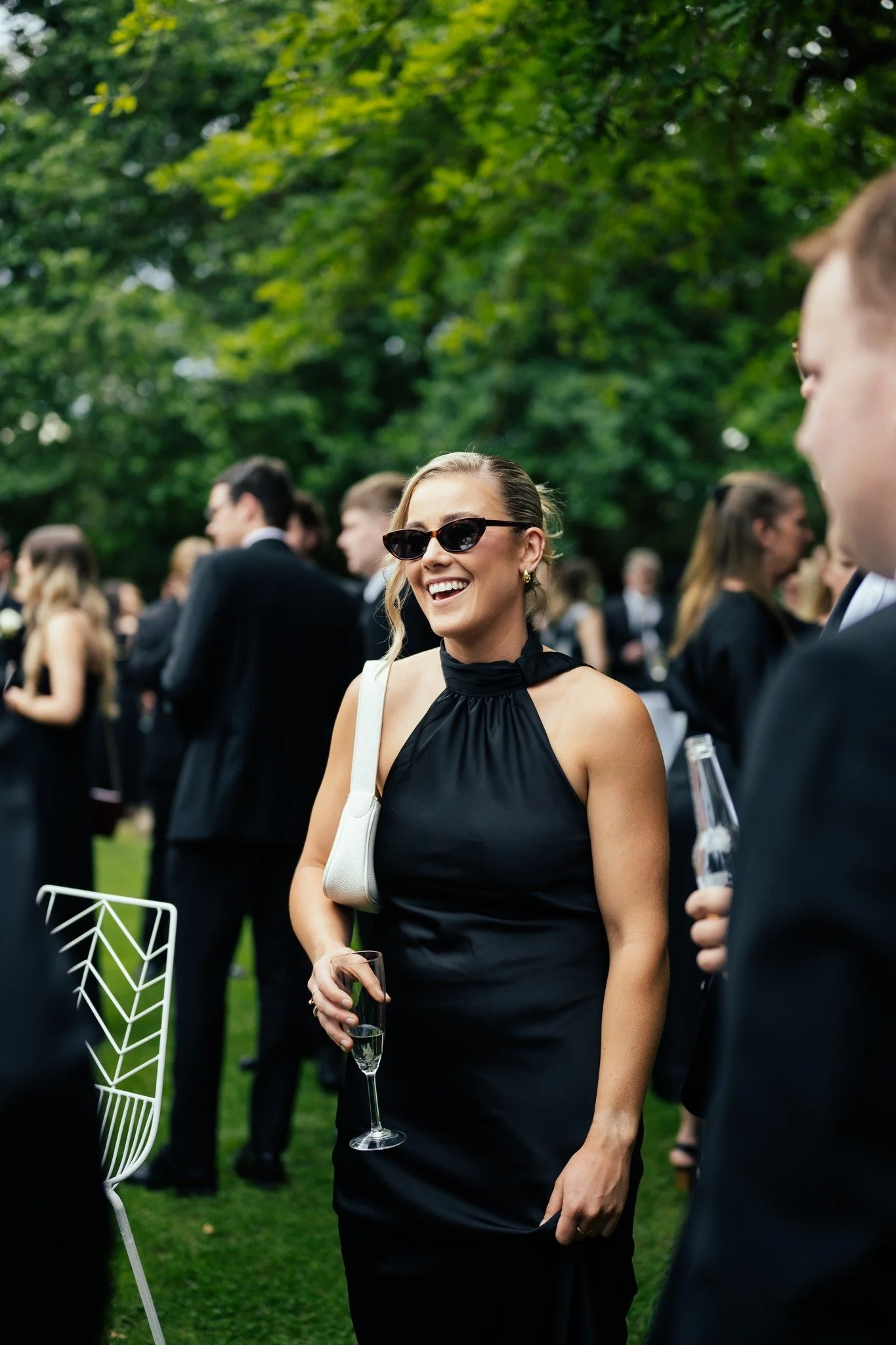 Black Tie in our green gardens&hellip; honestly, a dream combo 🤍🌿

Every single guest looked absolutely superb &mdash; sleek, elegant and so effortlessly refined.

(Though we&rsquo;ll admit&hellip; trying to spot the groom among all those sharp sui