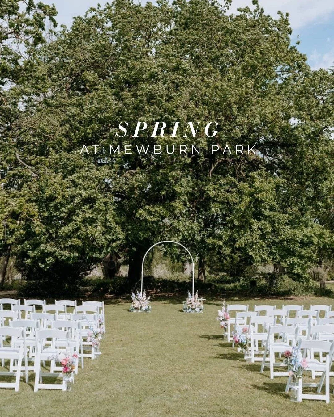 There&rsquo;s something pretty special about a spring wedding at Mewburn. 🌸

The days are getting longer, the gardens are waking up, the paddocks are green and everything feels fresh and full of possibility.

Spring gives you that beautiful combinat