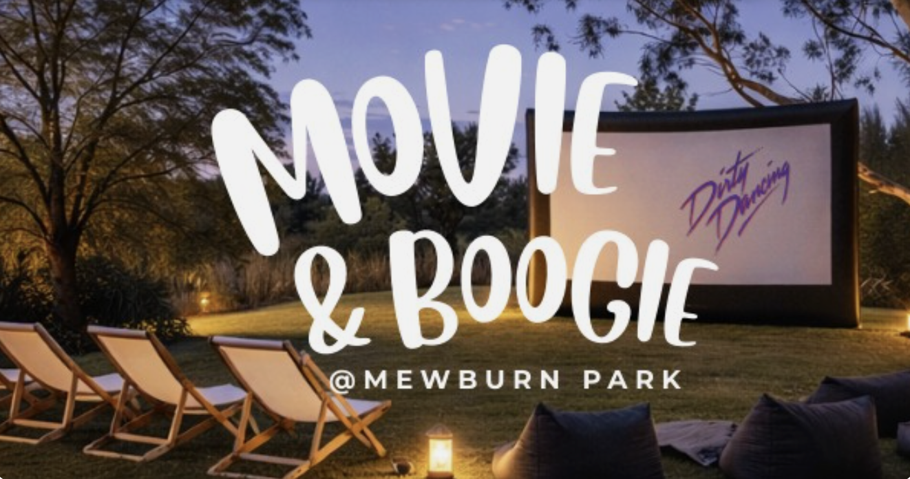 Outdoor Movie Night at Mewburn Park 