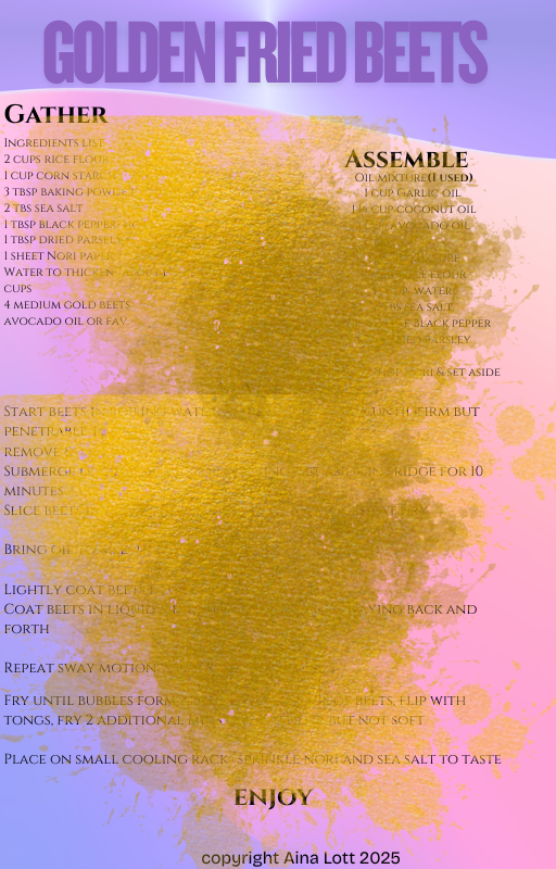 Golden Fried Beets Recipe