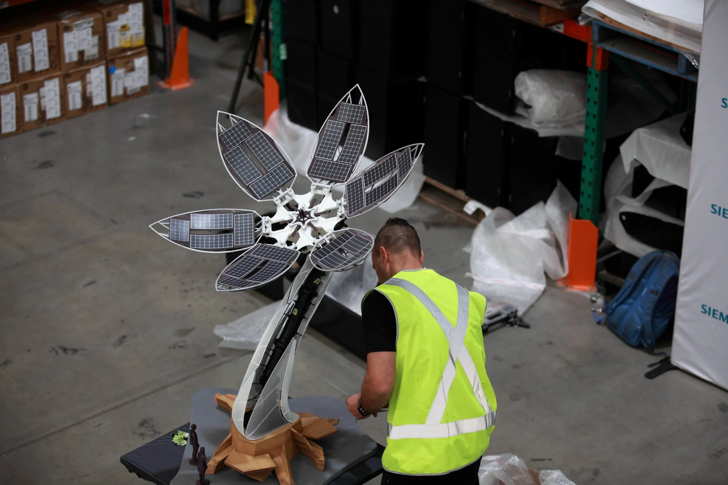 Art Meets Algorithm: A New Model for Creative and Engineering Collaboration at Fishermans Bend
