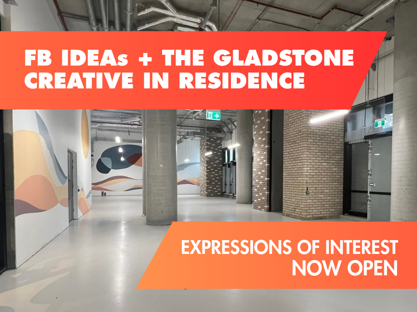 Are you the next Creative in Residence at The Gladstone? 