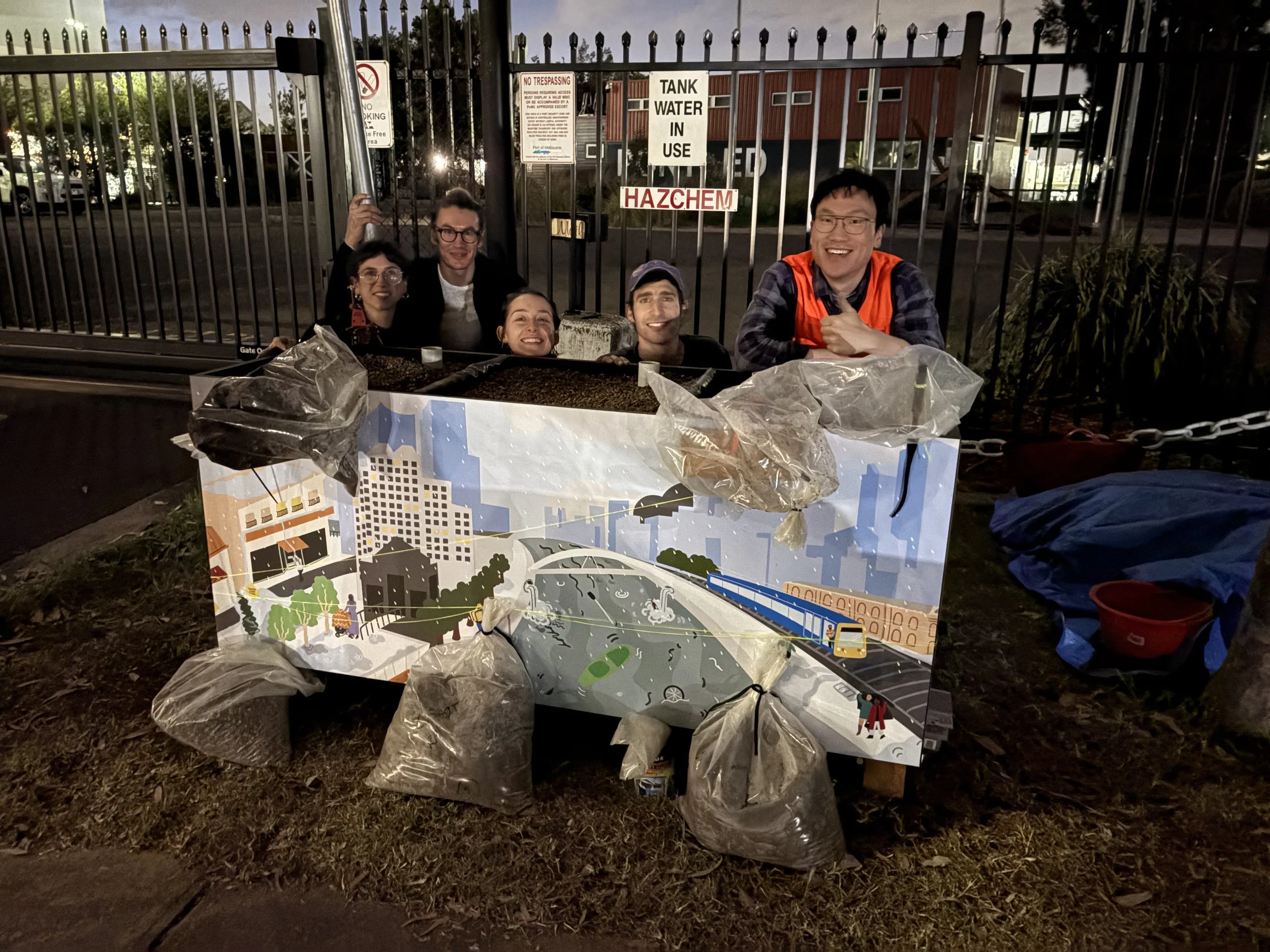 Remix Raingarden network expands within Fishermans Bend