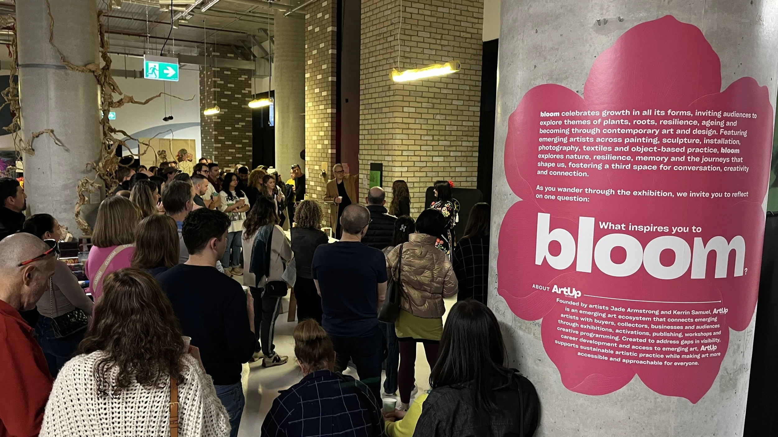 ArtUp at The Gladstone has bloomed!